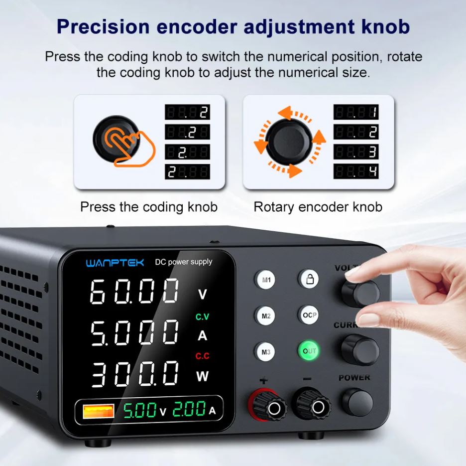 0-60V 5A Charger Power Supply - Pylontech US2000 BMS Activation & Recovery