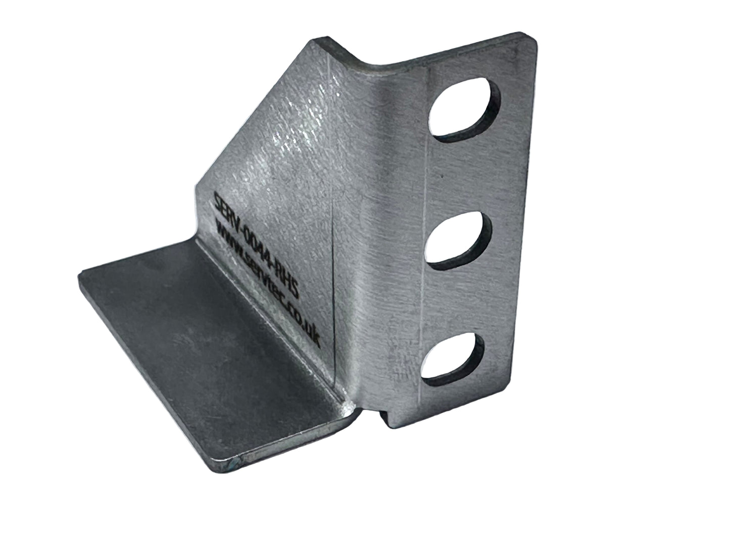 1U Short Shelf / Rear 19" Rack Mount Support Kit for Pylontech Battery – 45 mm Deep, Stainless Steel