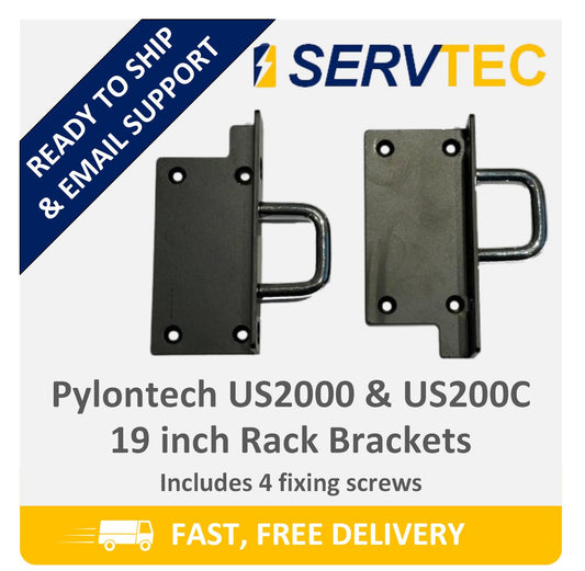 19" Rack Brackets for Pylontech US2000 & US2000C Batteries