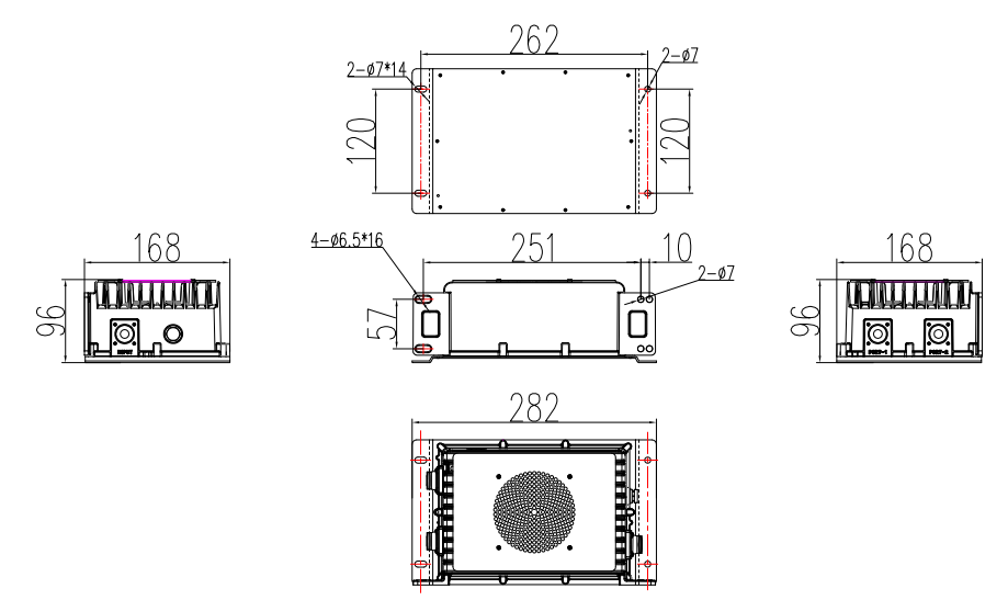 35A 56.8V Charger for Lithium LiFePo4 16S Battery 2kW