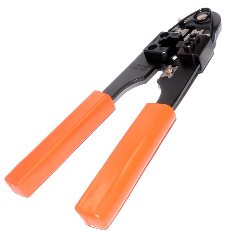 Pylontech Battery to Inverter BMS Cable Kit – Rewireable 3m CAT6 + RJ45 Crimp Tool