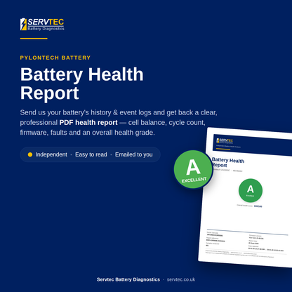 Pylontech Battery Health Report — Independent BMS Log Analysis (PDF)