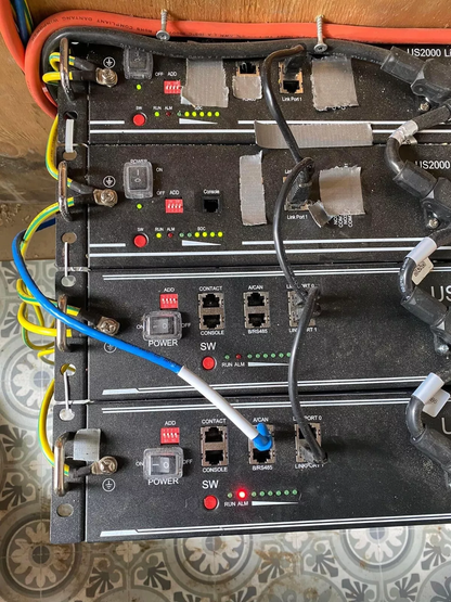 Silicone Moulded Port Covers for Pylontech Batteries