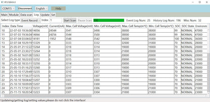 USB Diagnostic Cable for Pylontech RT12100 Battery