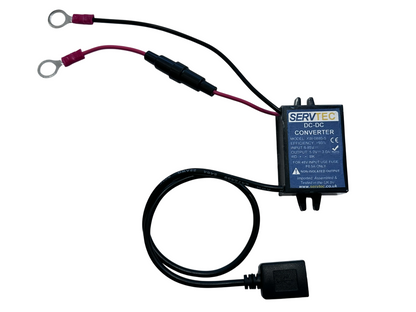 48V to 5V 3A DC-DC Converter | USB Power Supply for Raspberry Pi, Serial Device, Home Assistant | Inverter Battery Input Compatible 8-85V Input