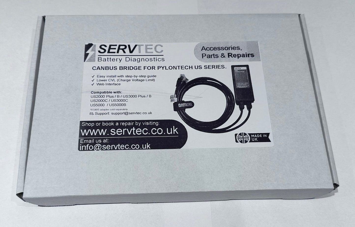 CAN-Bus Bridge – Adjustable Charge Voltage for Pylontech Batteries