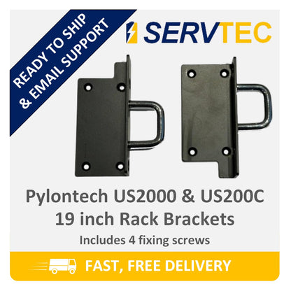 19" Rack Brackets for Pylontech US2000 & US2000C Batteries